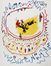  Joan Mir  (Montroig, 1893 - Palma di Majorca, 1983) : Litografia da Derriere le Miroir.  Marc Chagall  (Vitebsk, 1887 - St. Paul de  Vence, 1985), Pablo Picasso  (Malaga, 1881 - Mougins, 1973)  - Asta Libri & Grafica. Parte I: Stampe, Disegni & Dipinti - Libreria Antiquaria Gonnelli - Casa d'Aste - Gonnelli Casa d'Aste