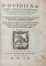  Ovidius Naso Publius : Heroides epistolae, cum interpretibus... Letteratura classica, Letteratura  Josse Bade, Ubertino da Crescentino, Domizio Calderini, Aulo Giano Parrasio  - Auction Books & Graphics. Part II: Books, Manuscripts & Autographs - Libreria Antiquaria Gonnelli - Casa d'Aste - Gonnelli Casa d'Aste