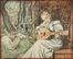  Hans Thoma  (Bernau, 1839 - Karlsruhe, 1924) : Die Lautenspielerin.  - Asta Libri & Grafica - Libreria Antiquaria Gonnelli - Casa d'Aste - Gonnelli Casa d'Aste