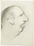 Francesco Nonni  (Faenza, 1885 - 1975) : Profilo di giovane.  - Asta Libri & Grafica - Libreria Antiquaria Gonnelli - Casa d'Aste - Gonnelli Casa d'Aste