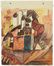  Avanguardie russe : Album contentente 15 acquerelli in stile cubista-suprematista.  Kazimir Malevic  (Kiev, 1879 - 1935, )  - Asta Libri & Grafica - Libreria Antiquaria Gonnelli - Casa d'Aste - Gonnelli Casa d'Aste
