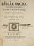 Biblia sacra vulgatae editionis, Sixti V Pont. Max. Iussu recognita...  - Asta Libri & Grafica - Libreria Antiquaria Gonnelli - Casa d'Aste - Gonnelli Casa d'Aste