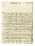  Montanari Geminiano : Lettera autografa firmata.  - Asta Libri & Grafica - Libreria Antiquaria Gonnelli - Casa d'Aste - Gonnelli Casa d'Aste