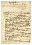  Magliabechi Antonio : Lettera manoscritta a firma di Antonio Magliabechi inviata al matematico Vincenzo Viviani.  - Asta Libri & Grafica - Libreria Antiquaria Gonnelli - Casa d'Aste - Gonnelli Casa d'Aste
