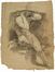 Scuola francese del XVIII secolo : Due studi di fauno.  - Asta Libri & Grafica - Libreria Antiquaria Gonnelli - Casa d'Aste - Gonnelli Casa d'Aste