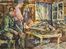  Arcangelo Salvarani  (Quartirolo di Carpi (Modena), 1882 - Modena, 1953) : Soldati in riposo.  - Asta Libri & Grafica - Libreria Antiquaria Gonnelli - Casa d'Aste - Gonnelli Casa d'Aste