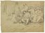  Tullo Golfarelli  (Cesena, 1852 - Bologna, 1928) : Coppia di disegni.  - Asta Libri & Grafica - Libreria Antiquaria Gonnelli - Casa d'Aste - Gonnelli Casa d'Aste