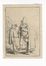  Adriaen (van) Ostade  (Haarlem, 1610 - ivi, 1685) : Due uomini e una donna in conversazione.  - Asta Libri & Grafica - Libreria Antiquaria Gonnelli - Casa d'Aste - Gonnelli Casa d'Aste