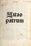  Hieronymus (santo) : Vitas patrum. Agiografia, Religione, Religione  - Auction Books & Graphics - Libreria Antiquaria Gonnelli - Casa d'Aste - Gonnelli Casa d'Aste