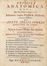  Riolan Jean : Opuscula anatomica nova [...]. De motu circulatorio sanguinis in corde accessere notae in Joannis Wallaei duas epistolas de circulatione sanguinis...  - Asta Libri & Grafica - Libreria Antiquaria Gonnelli - Casa d'Aste - Gonnelli Casa d'Aste