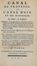  Floquet Jacques-Andr : Canal de Provence, ou Canal d'Aix et de Marseille. Geografia e viaggi, Storia locale, Storia, Diritto e Politica  - Auction Books & Graphics - Libreria Antiquaria Gonnelli - Casa d'Aste - Gonnelli Casa d'Aste