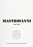  Umberto Mastroianni  (Fontana Liri, 1910 - Marino, 1998) : Mastroianni Roma - Parigi - New York.  - Asta Libri & Grafica - Libreria Antiquaria Gonnelli - Casa d'Aste - Gonnelli Casa d'Aste