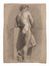  Anonimo del XIX secolo : Lotto composto di 3 nudi accademici.  - Asta Libri & Grafica - Libreria Antiquaria Gonnelli - Casa d'Aste - Gonnelli Casa d'Aste