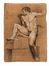  Anonimo del XIX secolo : Lotto composto di 3 nudi accademici.  - Asta Libri & Grafica - Libreria Antiquaria Gonnelli - Casa d'Aste - Gonnelli Casa d'Aste