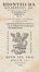  Dionysius Halicarnassensis : Antiquitatum sive originum Romanarum libri X. Sigismondo Gelenio interprete... (-alter tomus).  Sigmund Gelen  (1497 - 1554)  - Asta Libri & Grafica - Libreria Antiquaria Gonnelli - Casa d'Aste - Gonnelli Casa d'Aste