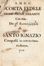 A.M. D. G. / Scorta fedele / delle anime erranti / Cavata / dagli Esercizi Spirituali / di / Santo Ignazio / Composti in terza rima / siciliana / 1728. Religione  - Auction Books & Graphics - Libreria Antiquaria Gonnelli - Casa d'Aste - Gonnelli Casa d'Aste