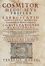  Colle Giovanni : Cosmitor medicaeus triplex, in quo exercitatio totius artis medicae, loca dilucidata, & quaesita varia decisa...  - Asta Libri & Grafica - Libreria Antiquaria Gonnelli - Casa d'Aste - Gonnelli Casa d'Aste