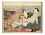  Keisai Eisen  (Hoshigaoka (Edo), 1790 - 1848) : Ehon mime kurabe - Bellezze femminili a confronto (volumi 1 e 2 di tre).  - Auction Graphics & Books - Libreria Antiquaria Gonnelli - Casa d'Aste - Gonnelli Casa d'Aste