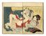  Keisai Eisen  (Hoshigaoka (Edo), 1790 - 1848) : Ehon mime kurabe - Bellezze femminili a confronto (volumi 1 e 2 di tre).  - Asta Grafica & Libri - Libreria Antiquaria Gonnelli - Casa d'Aste - Gonnelli Casa d'Aste