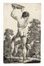  Carl Wilhelm Kolbe  (Berlino, 1759 - Dessau, 1835) : Nudo maschile da tergo che solleva un bacile. Nudo maschile tra le rocce.  - Auction Graphics & Books - Libreria Antiquaria Gonnelli - Casa d'Aste - Gonnelli Casa d'Aste