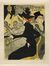 Henri (de) Toulouse-Lautrec  (Albi, 1864 - Malrom, 1901) : Lotto composto di 11 cromolitografie.  Pierre Bonnard  (Fontenay-aux-Roses, 1867 - Le Cannet, 1947)  - Auction Graphics & Books - Libreria Antiquaria Gonnelli - Casa d'Aste - Gonnelli Casa d'Aste