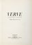  Matisse Henri : Verve. Vol. IX, nn. 35-36. Dernières oeuvres de Matisse. 1950-1954.  - Asta Grafica & Libri - Libreria Antiquaria Gonnelli - Casa d'Aste - Gonnelli Casa d'Aste