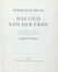  Michl Ferdinand : Das lied von der erde. Sechs farbige künstlerdrucke zur gleichnamigen tondichtung von Gustav Mahler. Libro d'Artista, Collezionismo e Bibliografia  Gustav Mahler  (1860 - 1911)  - Auction Graphics & Books - Libreria Antiquaria Gonnelli - Casa d'Aste - Gonnelli Casa d'Aste