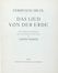  Michl Ferdinand : Das lied von der erde. Sechs farbige knstlerdrucke zur gleichnamigen tondichtung von Gustav Mahler. Libro d'Artista, Collezionismo e Bibliografia  Gustav Mahler  (1860 - 1911)  - Auction Graphics & Books - Libreria Antiquaria Gonnelli - Casa d'Aste - Gonnelli Casa d'Aste