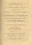  Mascitti Michele : Sonate / a Violino solo e Basso / dedicate / Al Emin. mo e Reverend.mo Signor / Cardinale Otthoboni / [...] / Protettore di Francia / da / Michele Mascitti Napolitano / Opera Quinta. Musica, Musica, Teatro, Spettacolo  - Auction Graphics & Books - Libreria Antiquaria Gonnelli - Casa d'Aste - Gonnelli Casa d'Aste