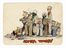  Benito Jacovitti  (Termoli, 1923 - Roma, 1997) : Lotto composto di 8 disegni per la serie di cartoline Alleati in Italia.  - Asta Grafica & Libri - Libreria Antiquaria Gonnelli - Casa d'Aste - Gonnelli Casa d'Aste