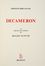  Boccaccio Giovanni : Decameron. 10 novelle illustrate... Letteratura italiana, Letteratura  Renato Guttuso  (Bagheria, 1911 - Roma, 1987)  - Auction Graphics & Books - Libreria Antiquaria Gonnelli - Casa d'Aste - Gonnelli Casa d'Aste