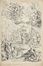  Franz Ertinger  (Wyl, 1640 - Parigi, 1710) : Ninfe e satiri al bagno/Mosè fa scaturire acqua dalla roccia/Il serpente di bronzo.  - Asta Grafica & Libri - Libreria Antiquaria Gonnelli - Casa d'Aste - Gonnelli Casa d'Aste