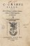  Sallustius Crispus Gaius : De L. Sergij Catilinae coniuratione, ac Bello Iugurthino historiae... Classici, Storia, Letteratura, Storia, Diritto e Politica  - Auction Graphics & Books - Libreria Antiquaria Gonnelli - Casa d'Aste - Gonnelli Casa d'Aste