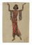  A. Gentili : Lotto composto di 7 bozzetti teatrali.  - Auction Graphics & Books - Libreria Antiquaria Gonnelli - Casa d'Aste - Gonnelli Casa d'Aste
