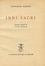  Raoul Dal Molin Ferenzona  (Firenze, 1879 - Milano, 1946) : Inni sacri. Incisioni originali di R.D.M. Ferenzona.  Alessandro Manzoni  - Auction Graphics & Books - Libreria Antiquaria Gonnelli - Casa d'Aste - Gonnelli Casa d'Aste