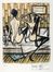  Bernard Buffet  (Parigi, 1928 - Tourtour, 1999) : Lotto di 2 litografie dalla cartella Jeux de dames.  - Asta Grafica & Libri - Libreria Antiquaria Gonnelli - Casa d'Aste - Gonnelli Casa d'Aste