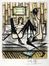  Bernard Buffet  (Parigi, 1928 - Tourtour, 1999) : Lotto di 2 litografie dalla cartella Jeux de dames.  - Auction Graphics & Books - Libreria Antiquaria Gonnelli - Casa d'Aste - Gonnelli Casa d'Aste