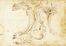  Anonimo della fine del XVII e inizi del XVIII secolo : Lotto di 6 disegni con studi di elementi decorativi.  - Asta Grafica & Libri - Libreria Antiquaria Gonnelli - Casa d'Aste - Gonnelli Casa d'Aste