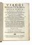  Tavernier Jean Baptiste : Viaggi nella Turchia, nella Persia e nell'India fatti sei volte nello spatio di quaranta anni... Geografia e viaggi  - Auction Graphics & Books - Libreria Antiquaria Gonnelli - Casa d'Aste - Gonnelli Casa d'Aste