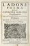  Marino Giambattista : L'Adone. Letteratura italiana, Letteratura  - Auction Graphics & Books - Libreria Antiquaria Gonnelli - Casa d'Aste - Gonnelli Casa d'Aste