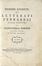  Maresti Alfonso : Cronologia et istoria de capi, e giudici de savii della città di Ferrara.  Giovanni Andrea Barotti  (Ficarolo,, 1701 - Ferrara,, 1772), Leopoldo Cicognara, Girolamo Baruffaldi  - Asta Grafica & Libri - Libreria Antiquaria Gonnelli - Casa d'Aste - Gonnelli Casa d'Aste