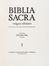  Dal Salvador : Biblia Sacra vulgatae editionis... Bibbia, Libro d'Artista, Religione, Collezionismo e Bibliografia  - Auction Graphics & Books - Libreria Antiquaria Gonnelli - Casa d'Aste - Gonnelli Casa d'Aste