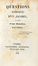  Cormenin Louis Marie : Questions scandaleuses d'un Jacobin... Religione, Letteratura francese, Letteratura  Augustin Barruel  - Auction Graphics & Books - Libreria Antiquaria Gonnelli - Casa d'Aste - Gonnelli Casa d'Aste