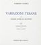  Clerici Fabrizio : Variazioni tebane su Thamos, König in Aegypten. Testi di Dominique Fernandez e Tommaso Chiaretti.  Fernandez Dominique, Tommaso Chiaretti  - Asta Grafica & Libri - Libreria Antiquaria Gonnelli - Casa d'Aste - Gonnelli Casa d'Aste