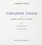  Clerici Fabrizio : Variazioni tebane su Thamos, Knig in Aegypten. Testi di Dominique Fernandez e Tommaso Chiaretti.  Fernandez Dominique, Tommaso Chiaretti  - Asta Grafica & Libri - Libreria Antiquaria Gonnelli - Casa d'Aste - Gonnelli Casa d'Aste