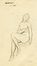  Giacomo [pseud. di Manzoni Giacomo] Manz  (Bergamo, 1908 - Roma, 1991) [attribuito a] : Nudo femminile.  - Asta Grafica & Libri - Libreria Antiquaria Gonnelli - Casa d'Aste - Gonnelli Casa d'Aste