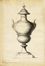  Scuola europea del XVIII secolo : Lotto di sei progetti per vasi ornamentali.  - Auction Graphics & Books - Libreria Antiquaria Gonnelli - Casa d'Aste - Gonnelli Casa d'Aste