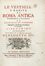  Ficoroni Francesco (de) : Le Vestigia, e rarit� di Roma antica ricercate... Libro primo (-secondo).  - Asta Grafica & Libri - Libreria Antiquaria Gonnelli - Casa d'Aste - Gonnelli Casa d'Aste