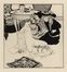  Franz Von Bayros (detto Choisy Le Conin)  (Agram, 1866 - Vienna, 1924) : Lotto comspoto di 5 tavole da La Grenouillère.  - Asta Grafica & Libri - Libreria Antiquaria Gonnelli - Casa d'Aste - Gonnelli Casa d'Aste