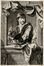  Johann Jakob Haid  (Kleineislingen, 1704 - Augsburg, 1767) : Ritratto del pittore Johann Kupezky.  - Asta Grafica & Libri - Libreria Antiquaria Gonnelli - Casa d'Aste - Gonnelli Casa d'Aste